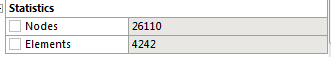 Meshes Statistics